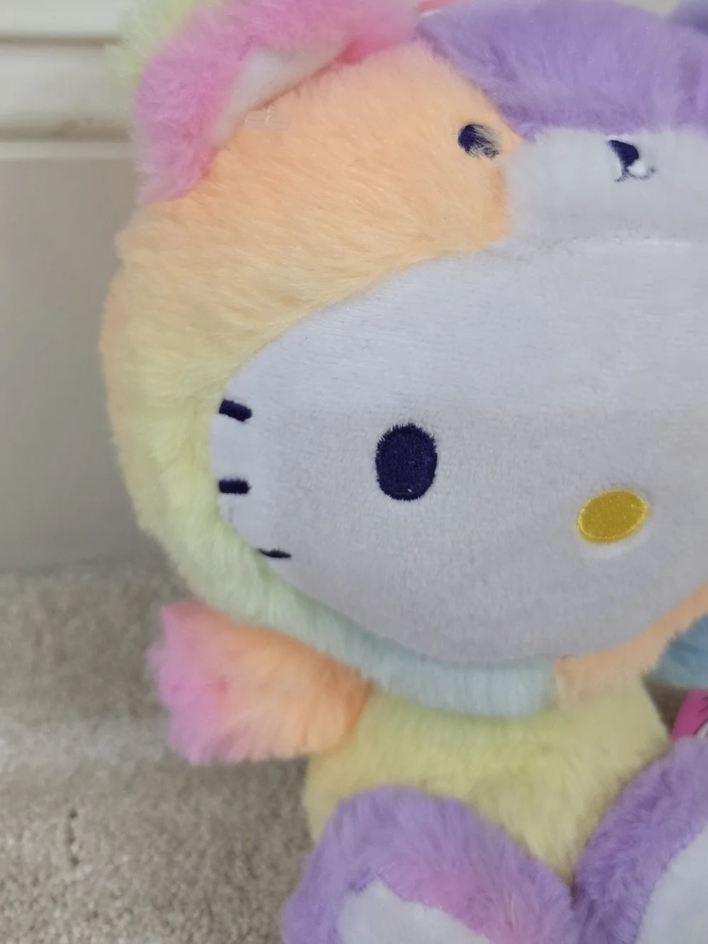 Sanrio Hello Kitty Rainbow Plush Toy - Multicolor